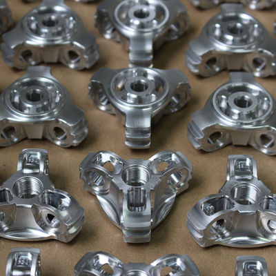 Mechanischer Aluminium-CNC bearbeitete die Teile maschinell, die malendes Oberflächenende-Soem anodisieren