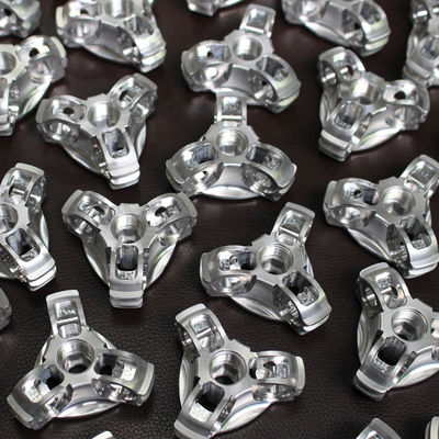 Mechanischer hohe Präzision CNC-Aluminiumteile CNC drehte maschinell bearbeiteten Prozess