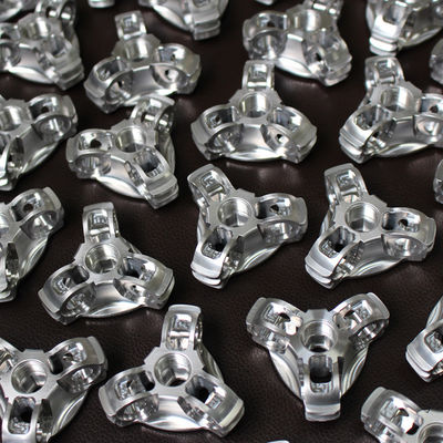 Industrieller hohe Präzision CNC bearbeitete Aluminiumteil-schnelle Erstausführungs-Kleinserie maschinell