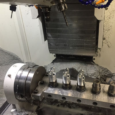 Kundengebundene hohe Präzision schnelle CNC-Teile mit Pulver-beschichtendem anodisierendem Oberflächenende