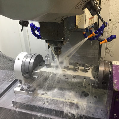 Schnelle Bearbeitungsdrehenteile CNC, kundenspezifischer Aluminium-CNC zerteilt 0.01mm Präzision
