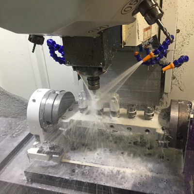 Hohe Präzision kundenspezifische Silkscreening Oberflächenende CNC-Aluminiumteile Beadblasting