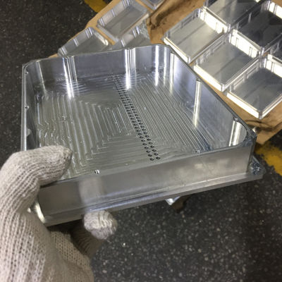 Mechanisches CNC-Prägealuminiumteil-versandendes Polieroberflächenende