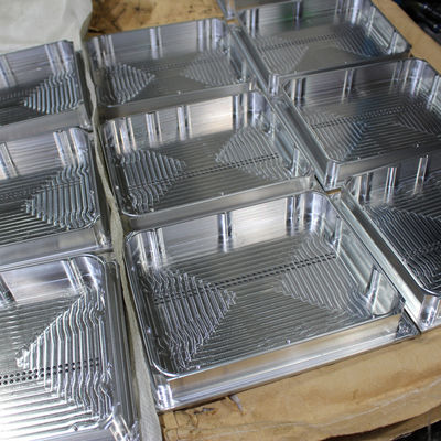 0.01mm Toleranz CNC-Prägealuminiumteile mit dem Sandstrahlen des Anodisierungsnatur-Oberflächenendes