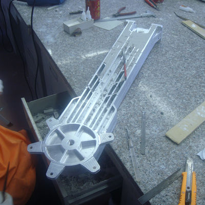 Präzision kundenspezifische CNC-Komponenten, Material der CNC-Aluminiumprototyp-Aluminiumlegierungs-6061