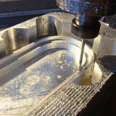 Hohe Präzisions-Prototyp bearbeitete Teile, CNC maschinell bearbeitete Toleranz der Komponenten-0.01mm maschinell