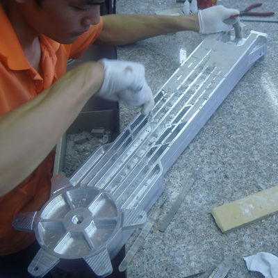 Schneller Aluminium-CNC bearbeitete die Prototyp-Teile maschinell, die anodisierendes Oberflächenende versanden