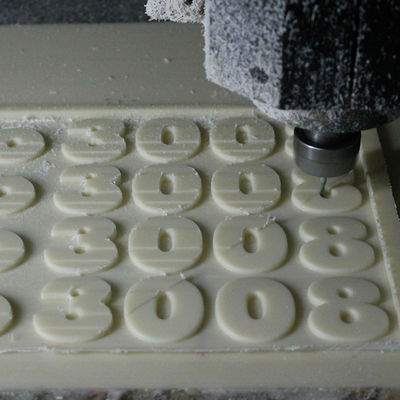 3D, das schnelle CNC-Erstausführungs-Teile mit PMMA-PC POM Material Optional druckt