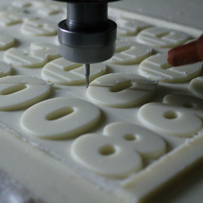 Schnelle CNC-Prägeerstausführungs-Teile mit Plastik-ABS breiten materiellen Wahlen