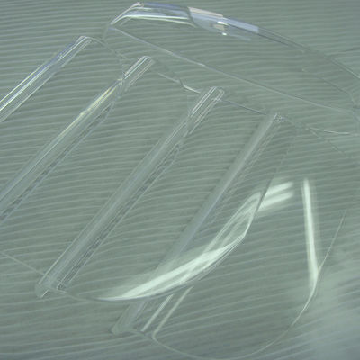 Klare hohe acrylsauerpräzision mahlte Teile mit dem Spiegel, der 0.01mm Toleranz poliert