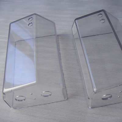 Klares Polycarbonat kundenspezifischer CNC mahlte Teil-hohe Transparenz-hohe Präzision